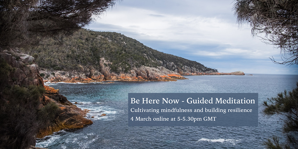 Be Here Now – Guided Meditation: cultivating mindfulness and building resilience
