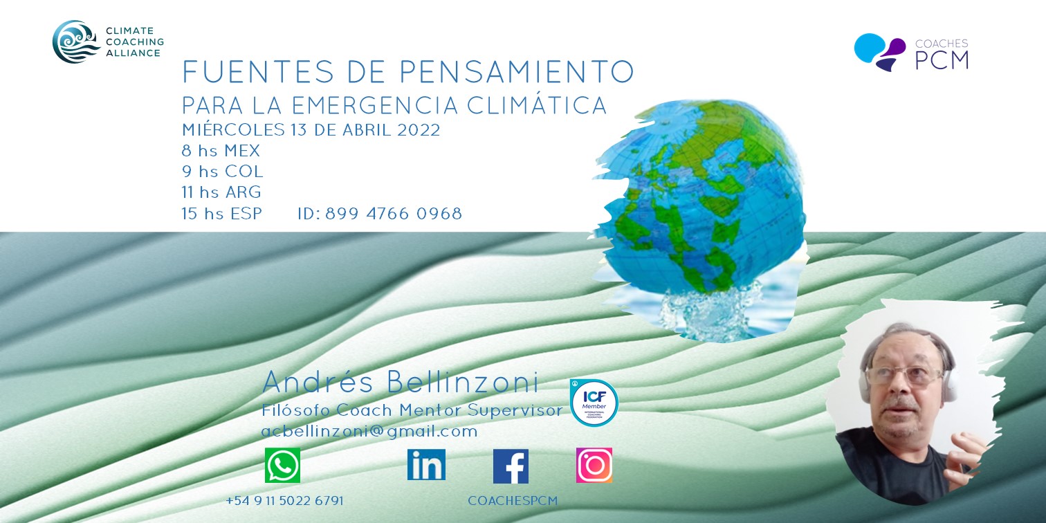 FUENTES DE PENSAMIENTO PARA LA EMERGENCIA CLIMÁTICA