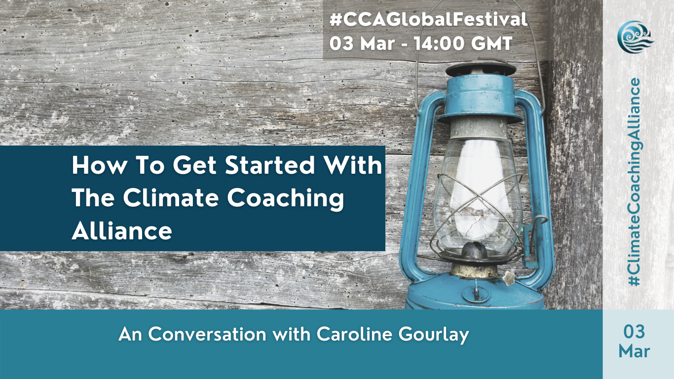 How To Get Started With The Climate Coaching Alliance