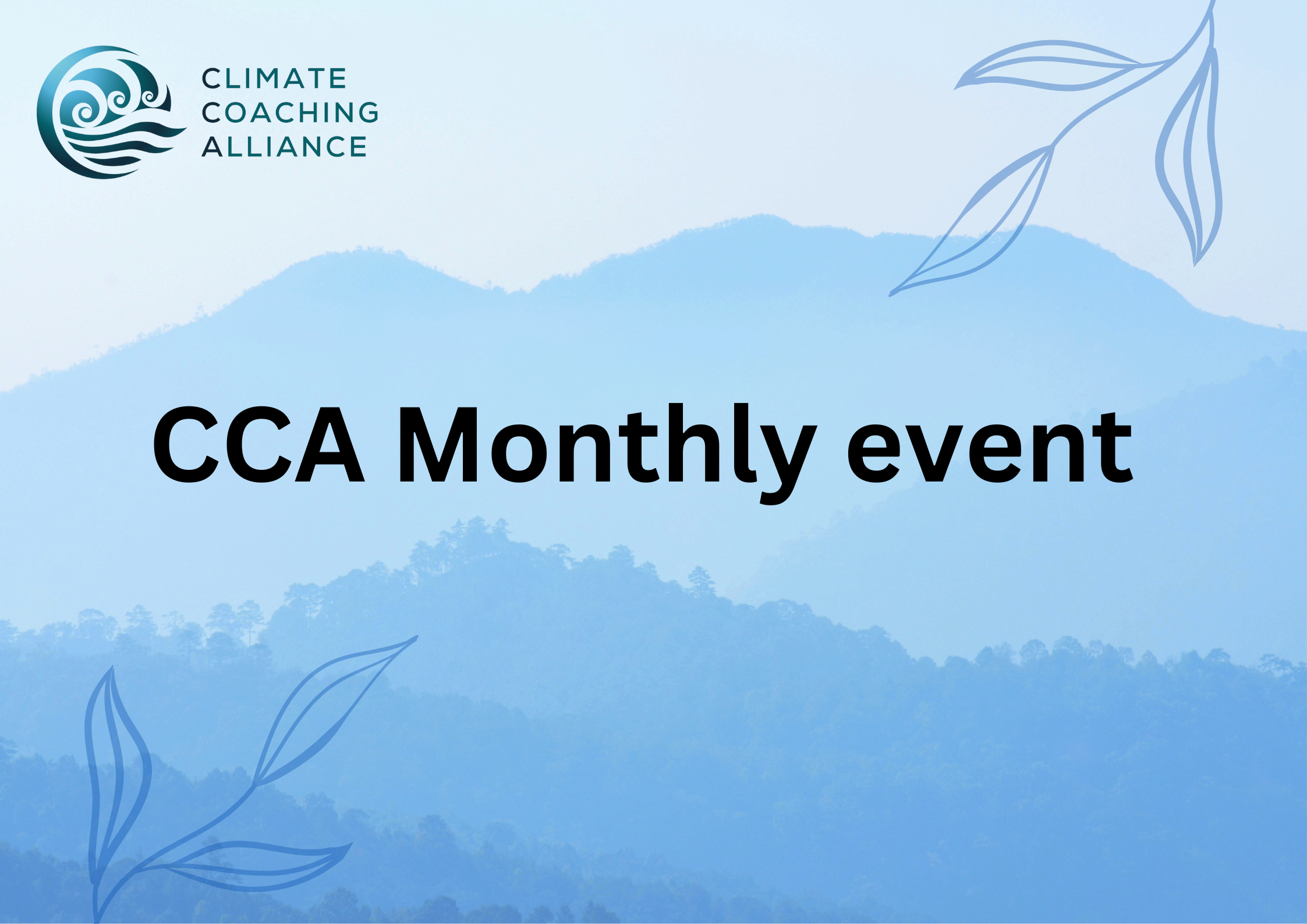CCA Monthly Event: Leading Through Storms workshop
