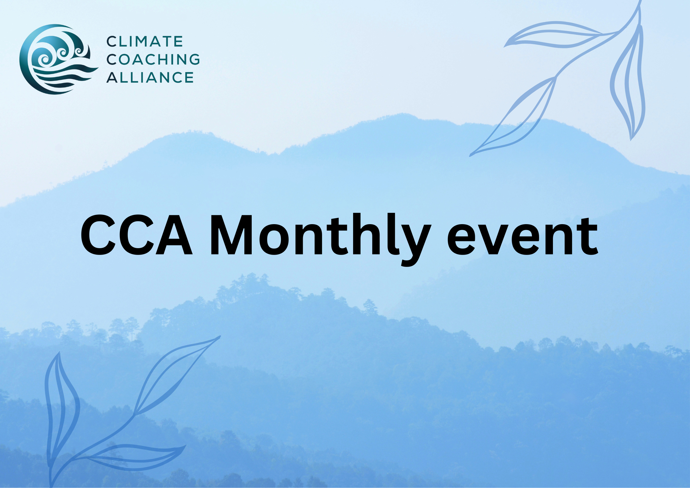 CCA Monthly Event: How climate coaching can accelerate action in organisations