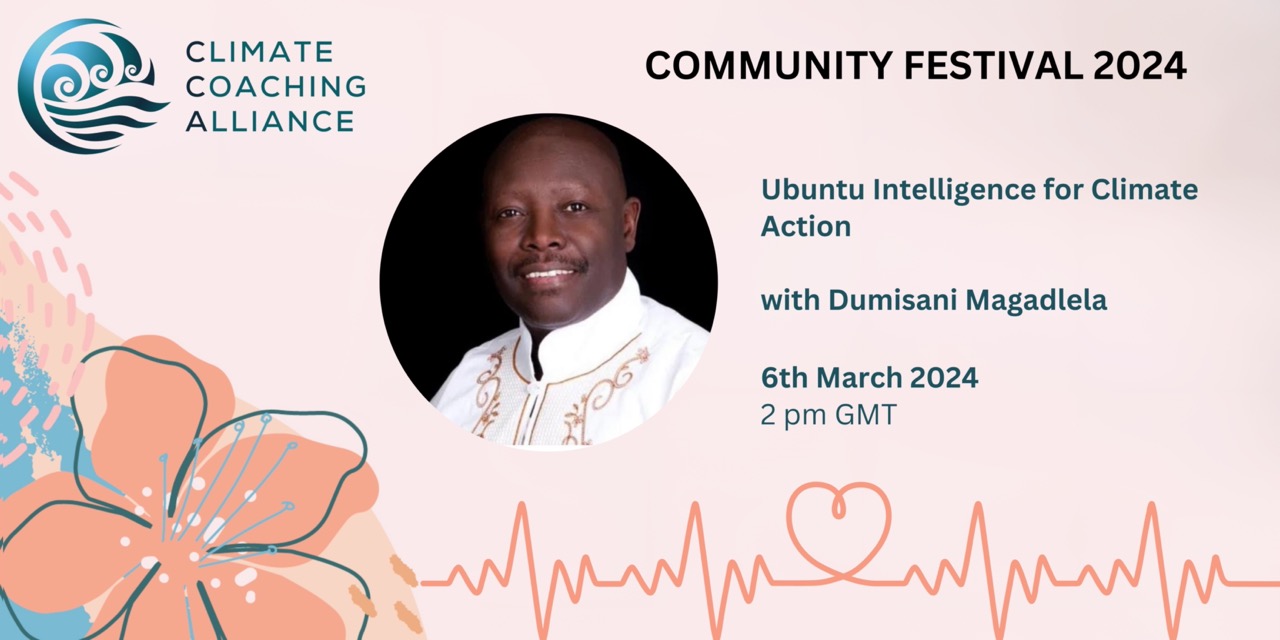 Community Festival opening followed by Ubuntu Intelligence for Climate Action with Dumi Magadlela