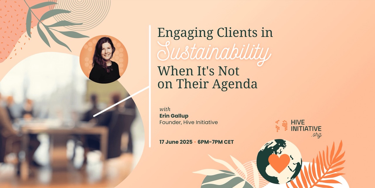 Engage Clients in Sustainability!!