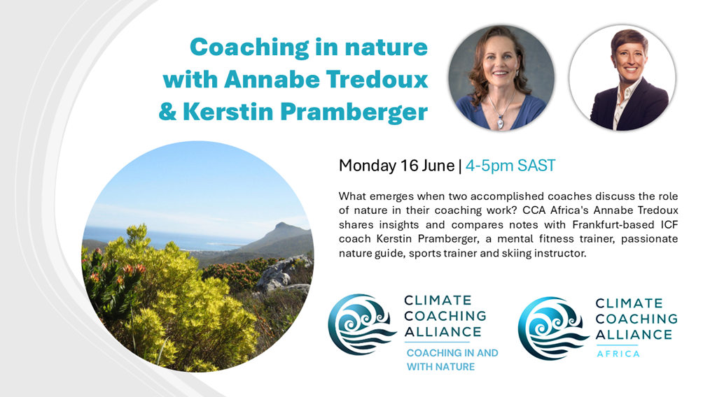 Coaching in Nature with Annabe Tredoux and Kerstin Pramberger