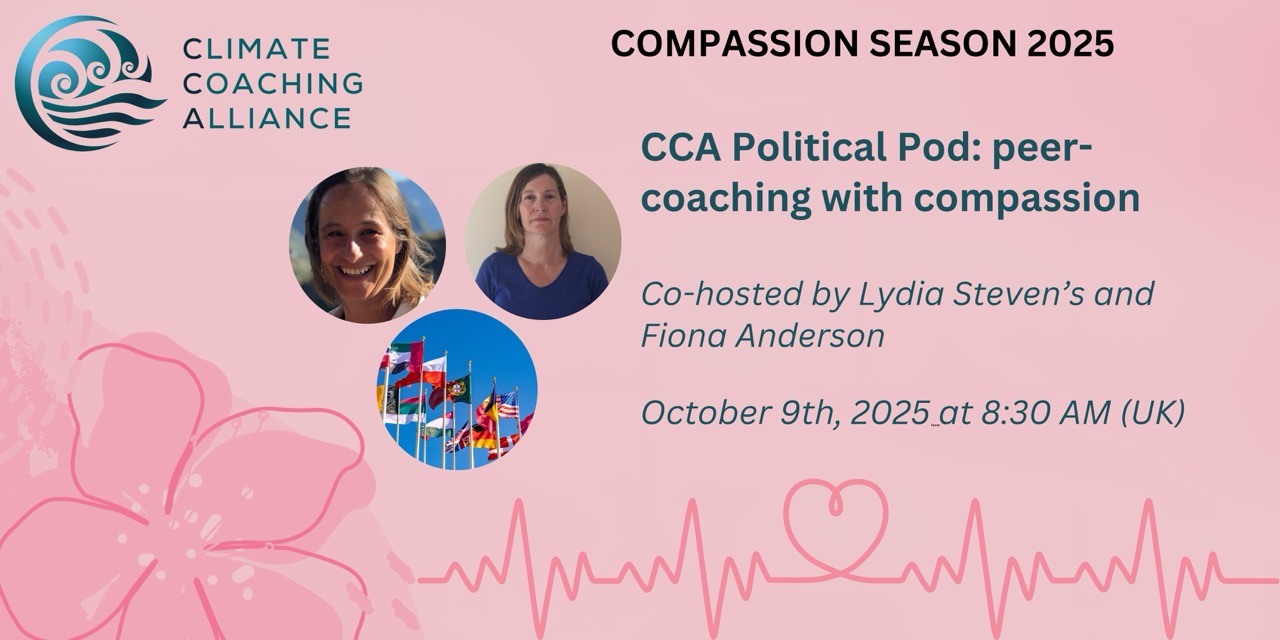 CCA Political Pod: peer-coaching with compassion