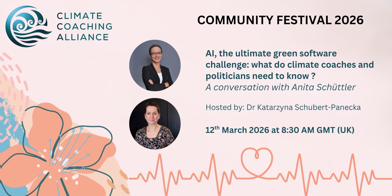 AI, the ultimate green software challenge: what do climate coaches and politicians need to know ?