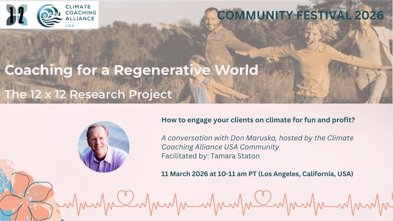 How to engage your clients on climate for fun and profit?