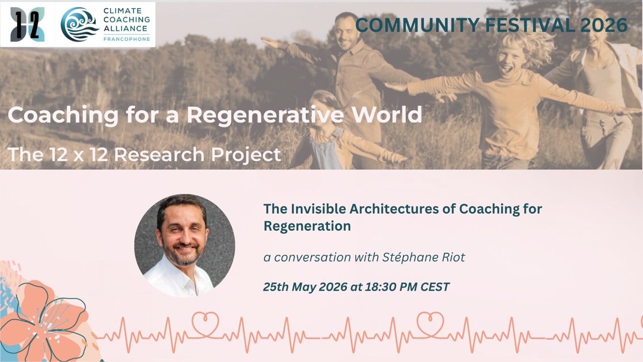 The invisible architectures of coaching for regeneration