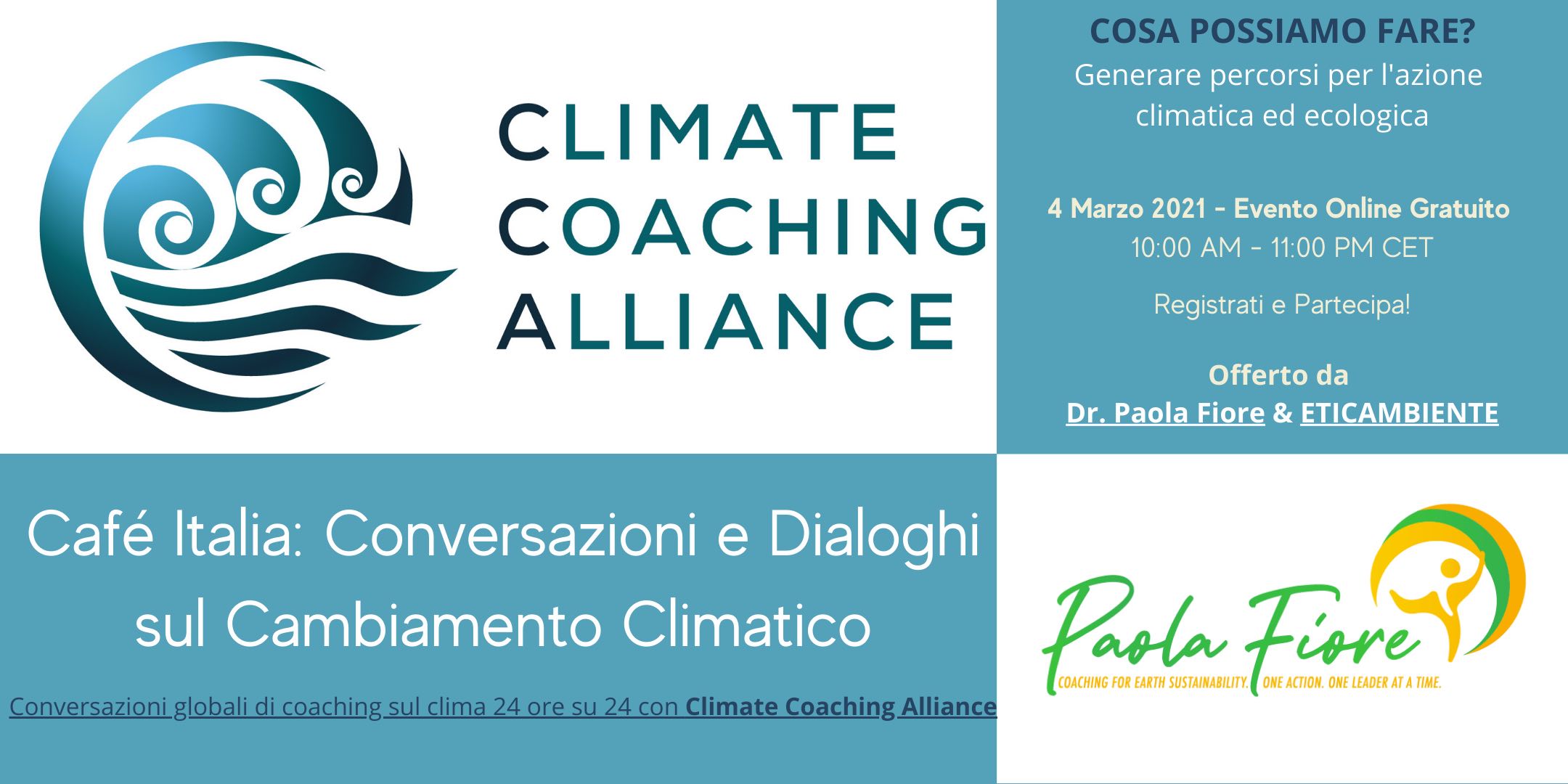 Café Italia: Conversazioni e Dialoghi sul Cambiamento Climatico