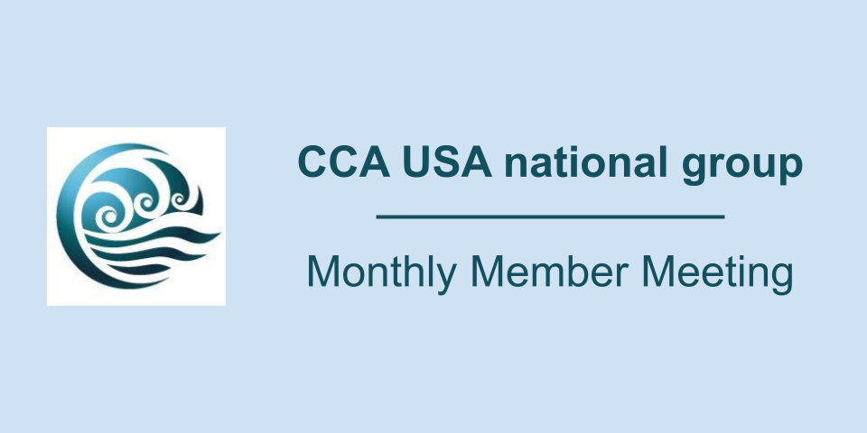 CCA-US April 20 Member Meeting