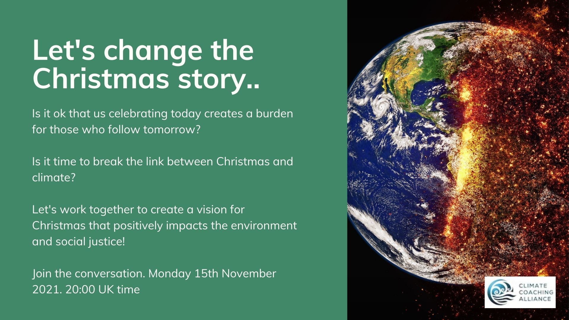 Let’s change the Christmas story…