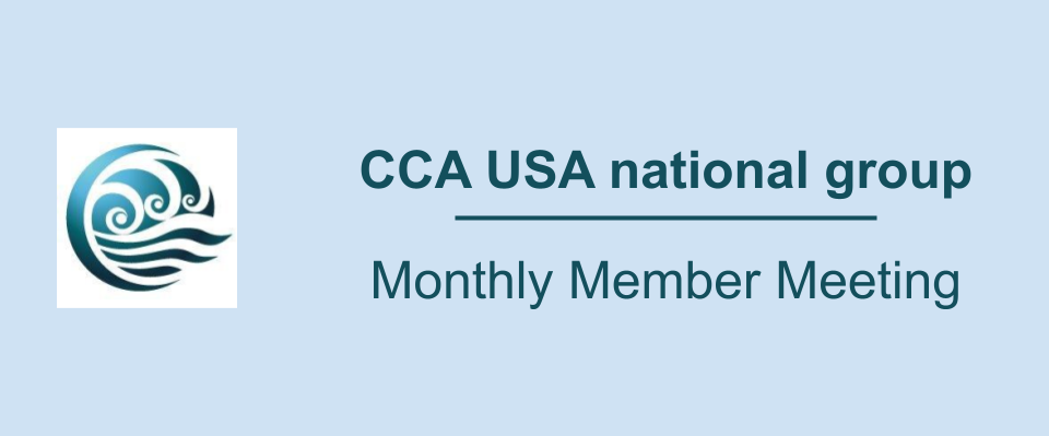 CCA-USA May meeting – Connecting our Backgrounds
