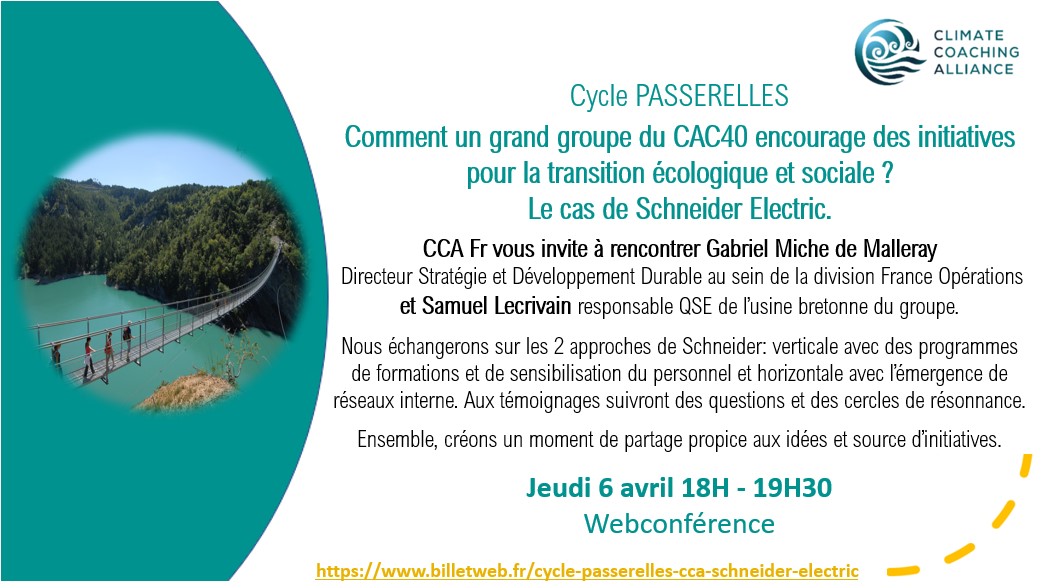 Comment un grand groupe du CAC40 encourage des initiatives pour la transition écologique et sociale? Le cas de Schneider Electric