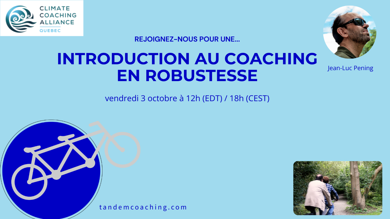Introduction au Coaching en Robustesse